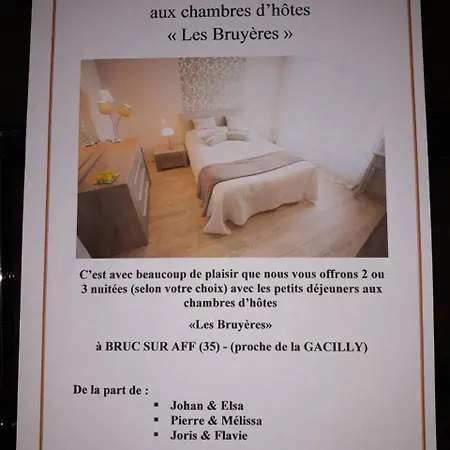 Bed & Breakfast D'hotes Les Bruyeres